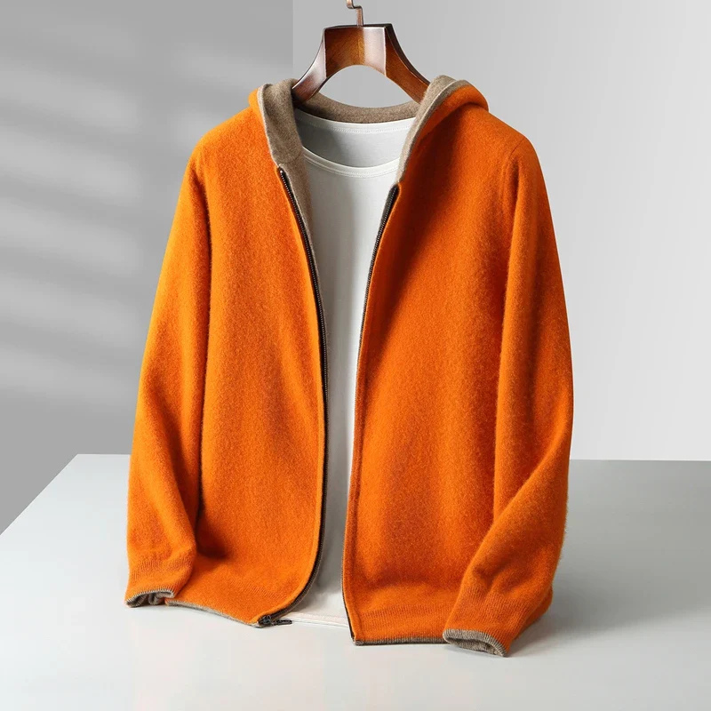 PURE MERINO WOOL HOODIE