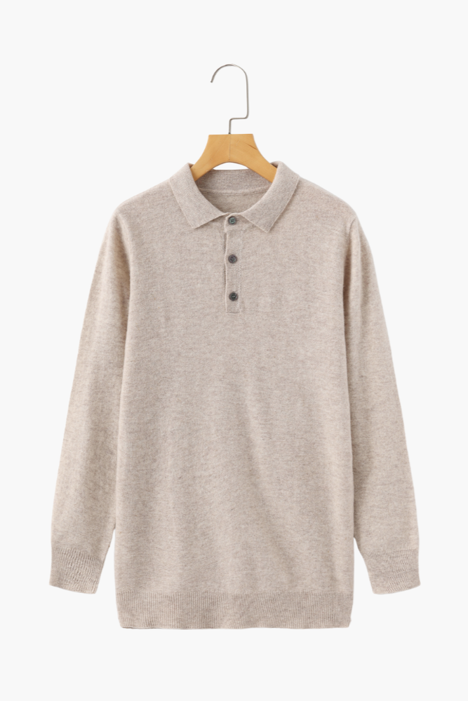 100% Cashmere Polo