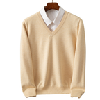 Bexford | Pure Cashmere V-Neck Jumper