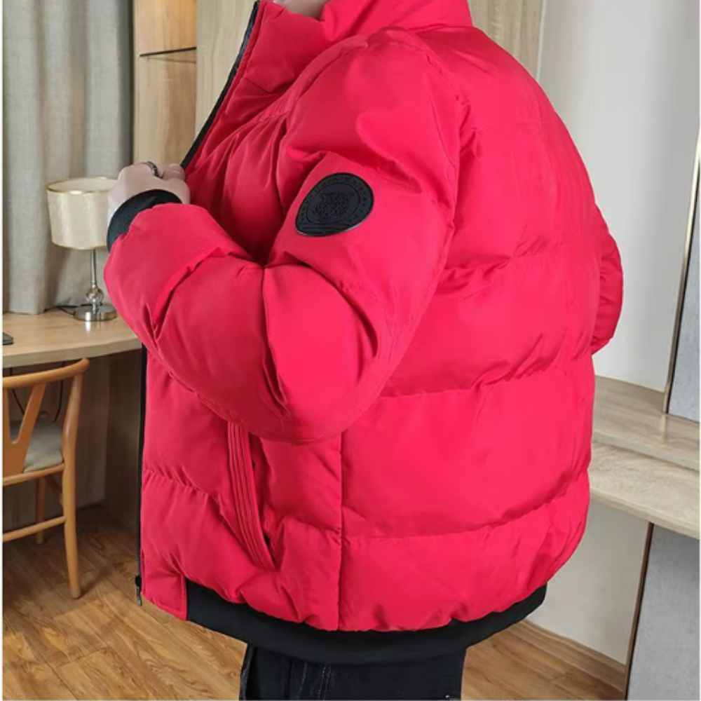 Elegant Windbreaker Jacket for Men