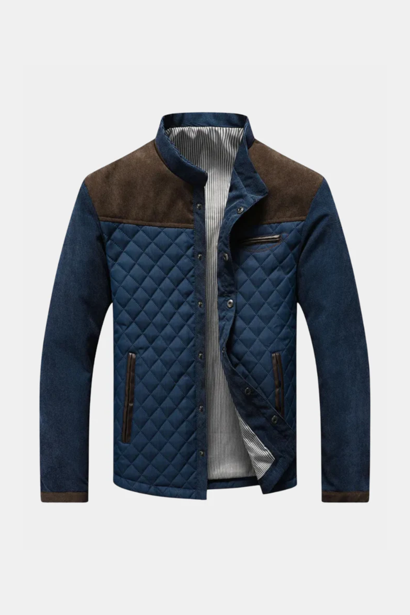 Quilted Contrast Jacket