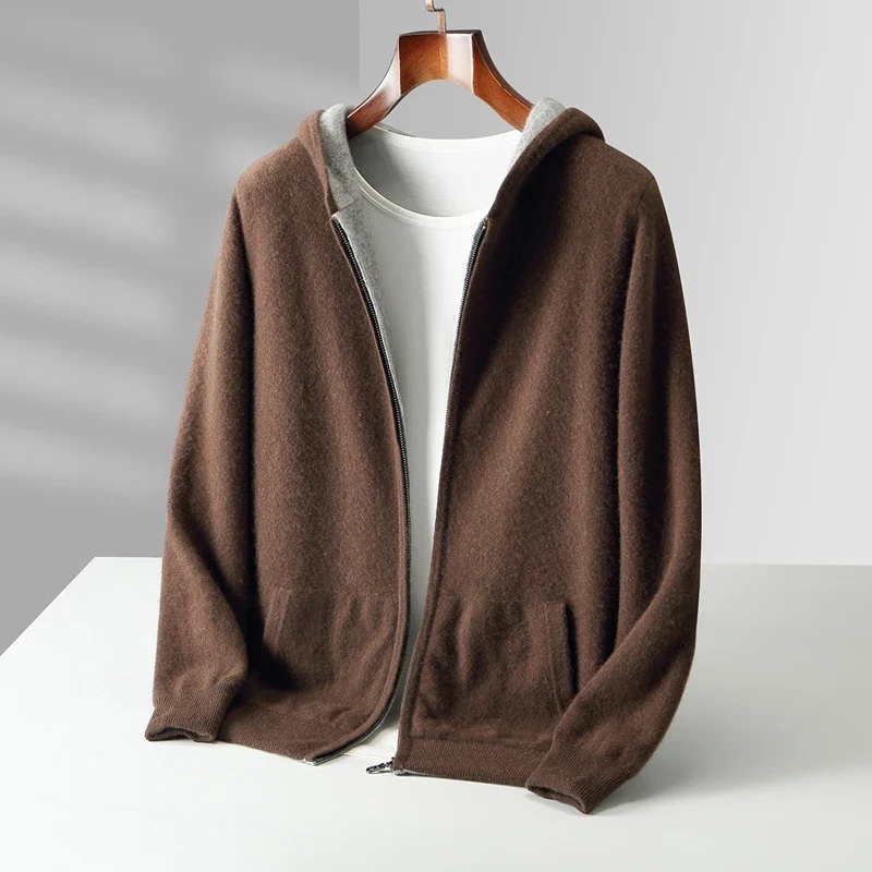PURE MERINO WOOL HOODIE