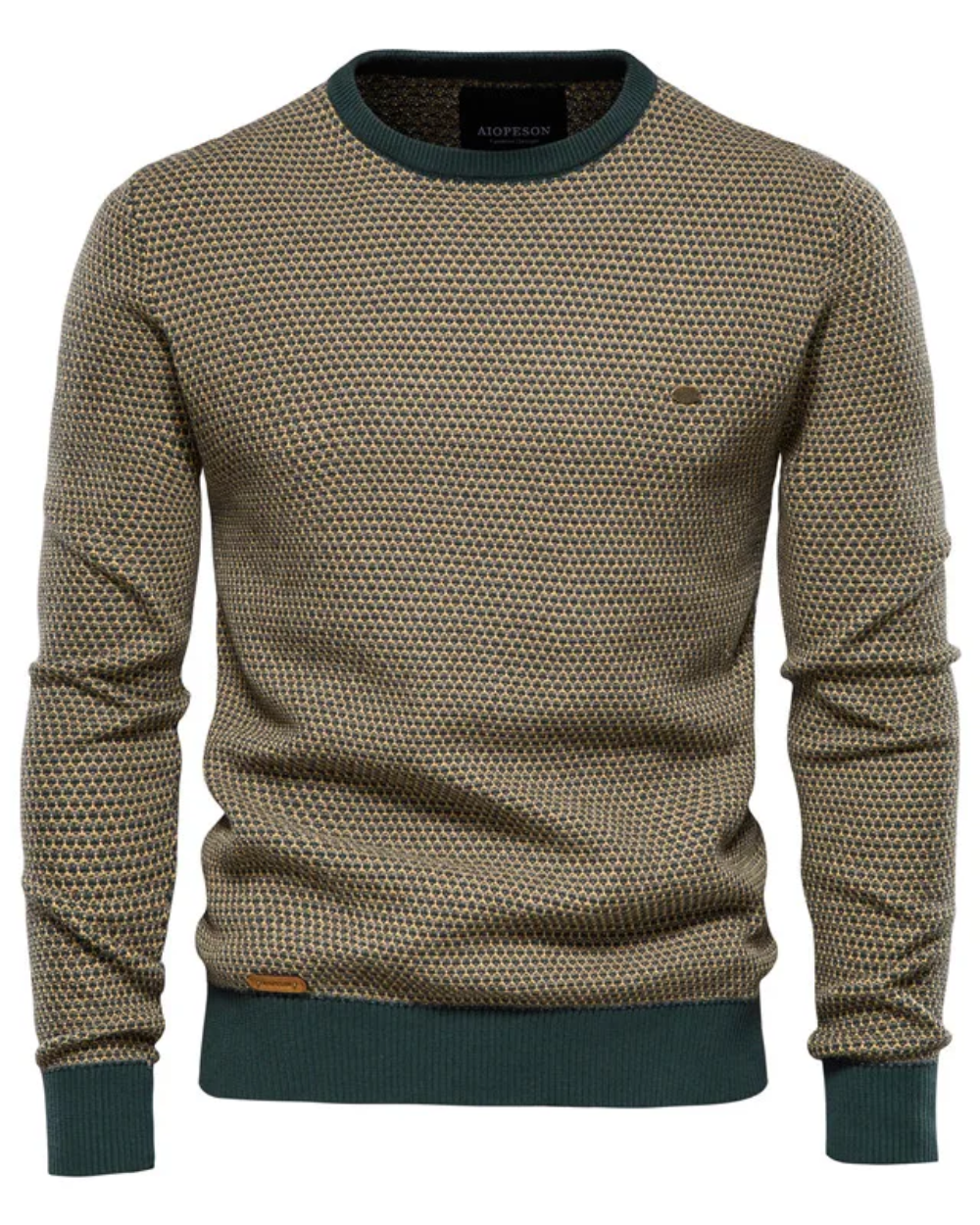 Men's Chequered Sweater
