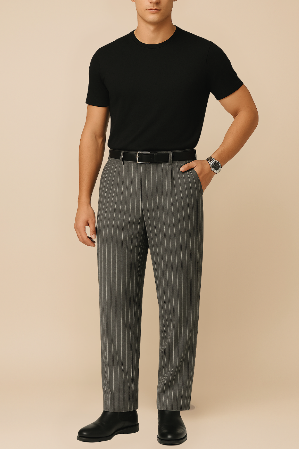 Premium Pleated Trousers