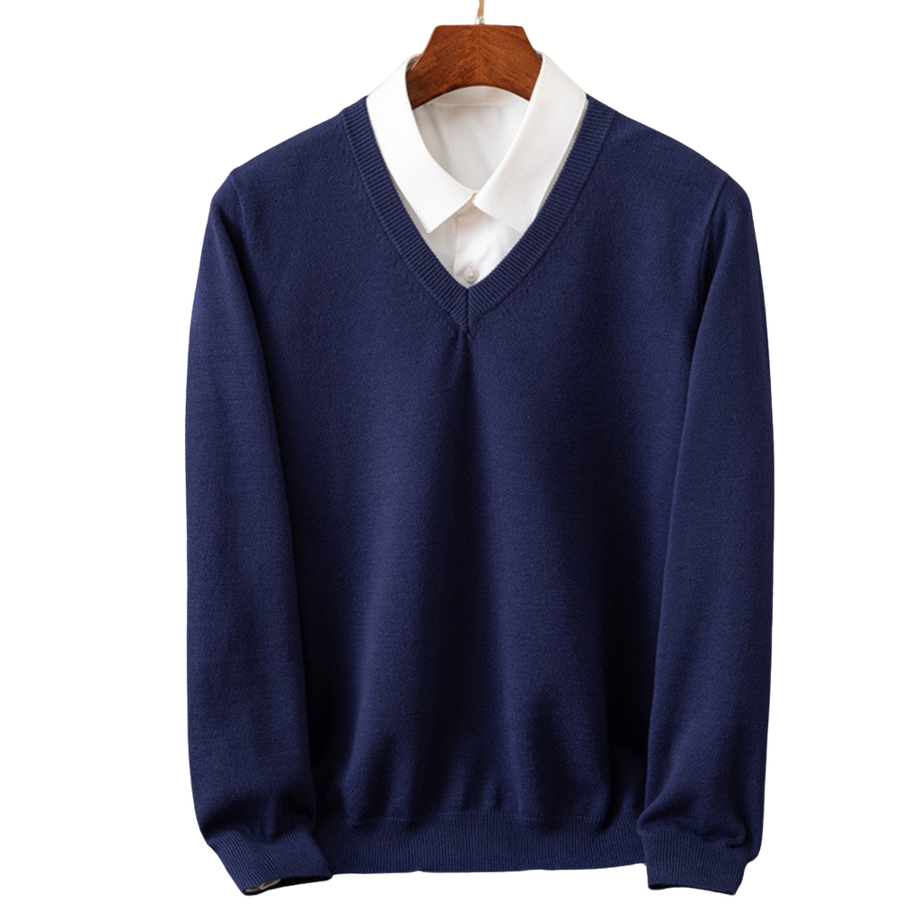 Bexford | Pure Cashmere V-Neck Jumper