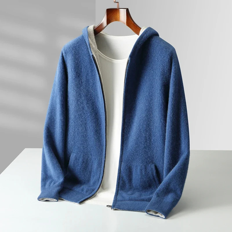 PURE MERINO WOOL HOODIE