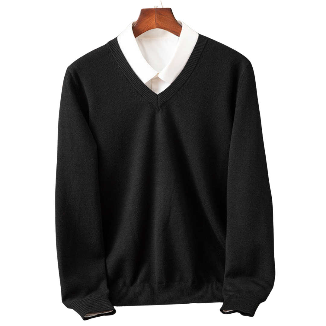 Bexford | Pure Cashmere V-Neck Jumper