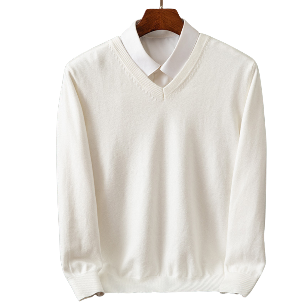 Bexford | Pure Cashmere V-Neck Jumper