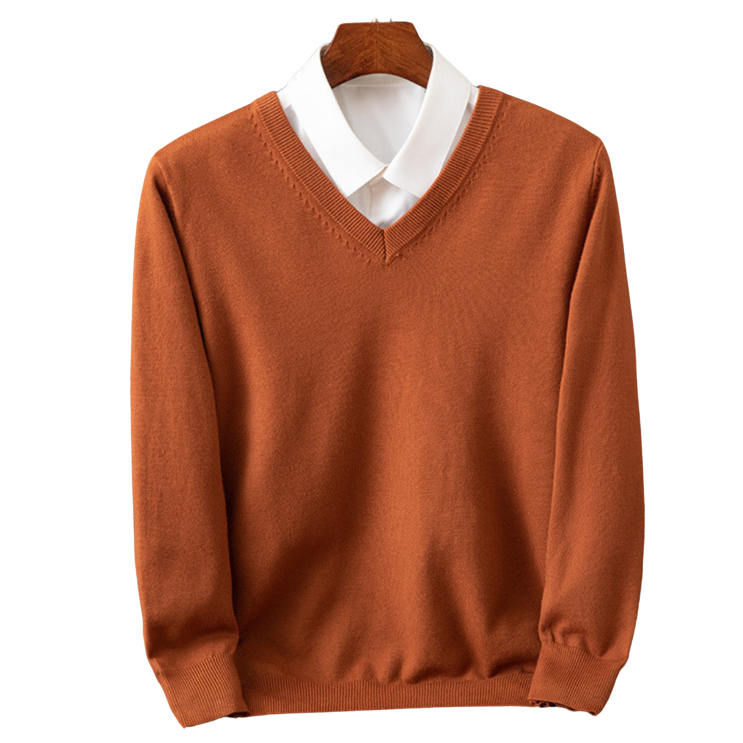 Bexford | Pure Cashmere V-Neck Jumper