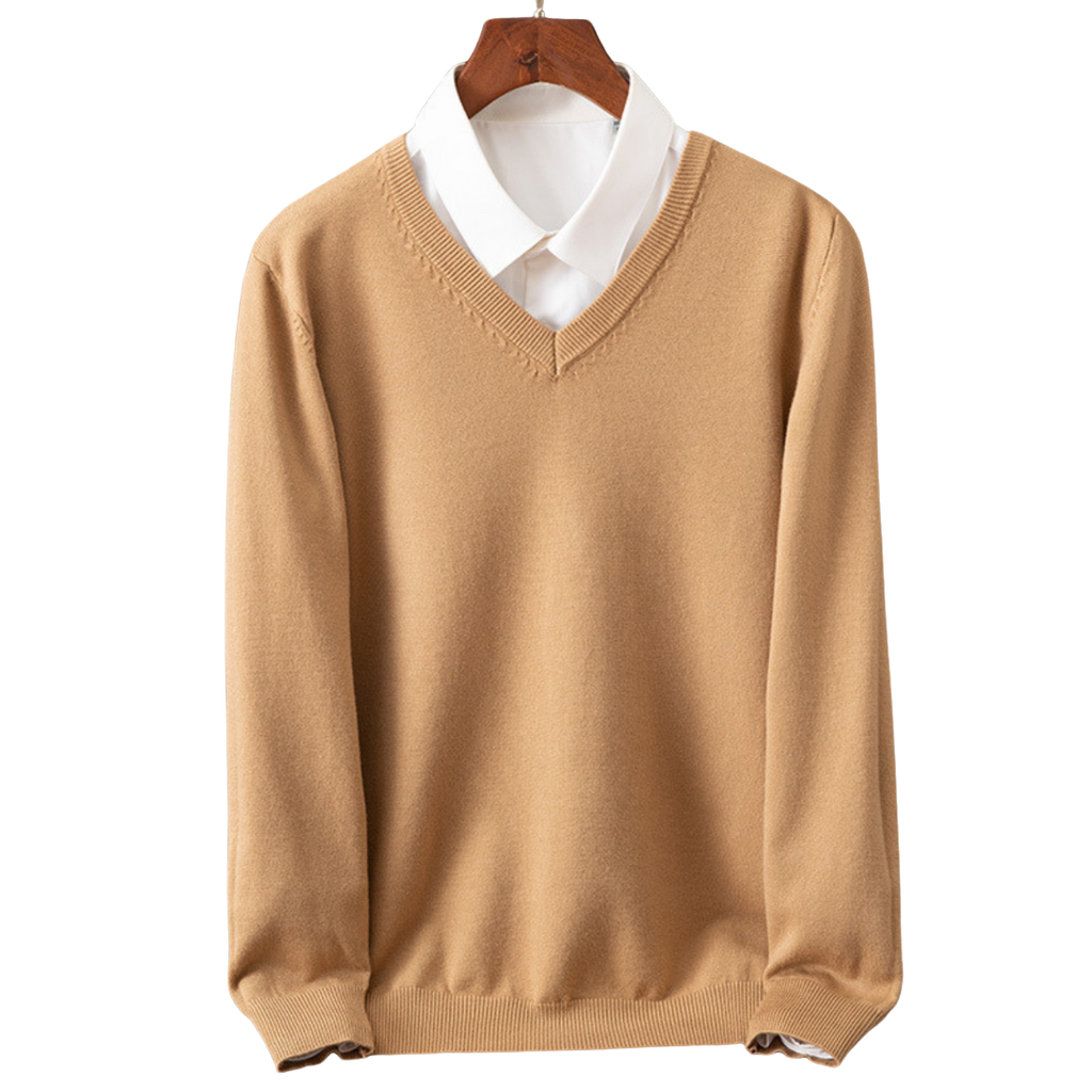 Bexford | Pure Cashmere V-Neck Jumper