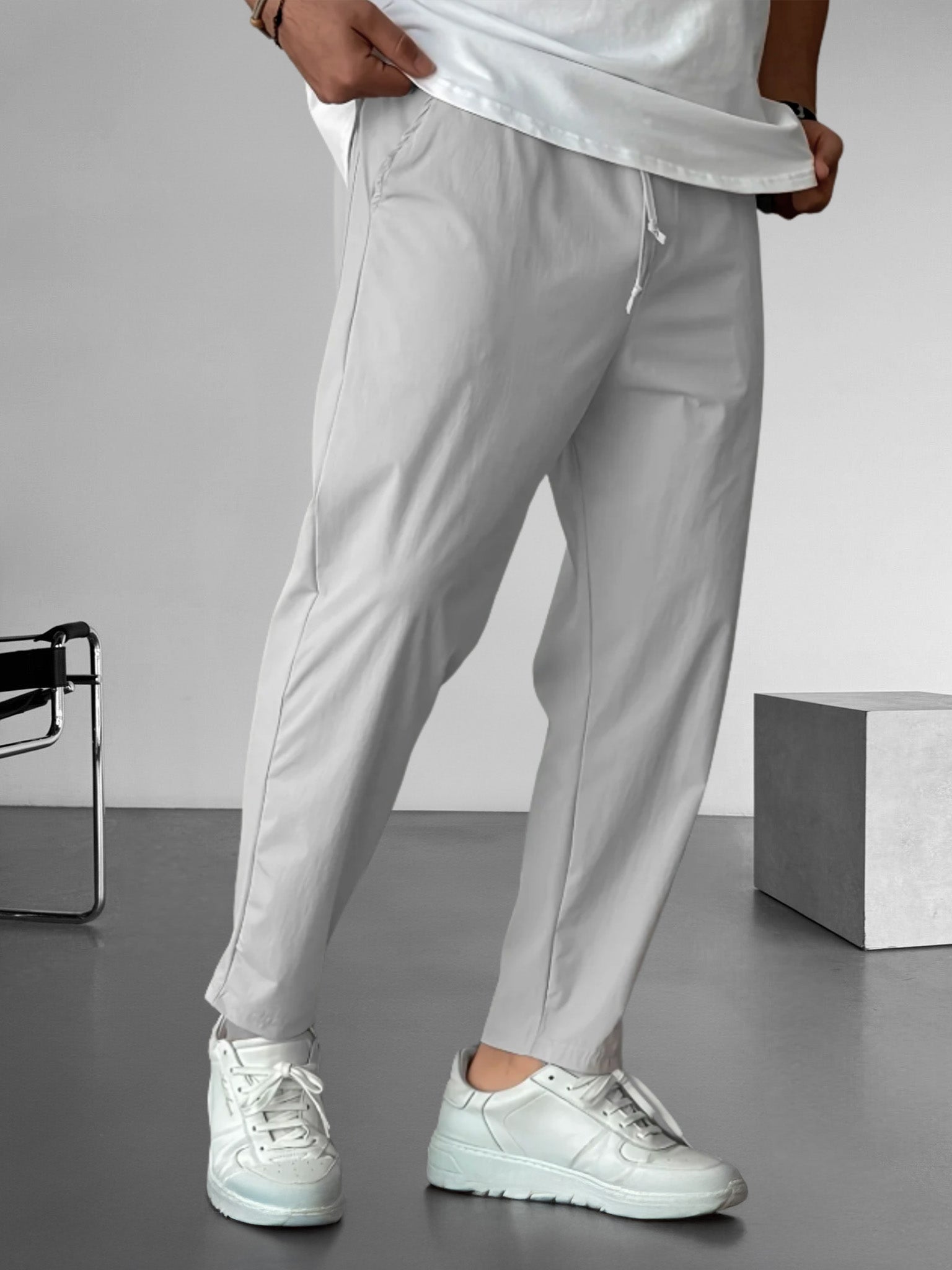 Essential Drawstring Trousers