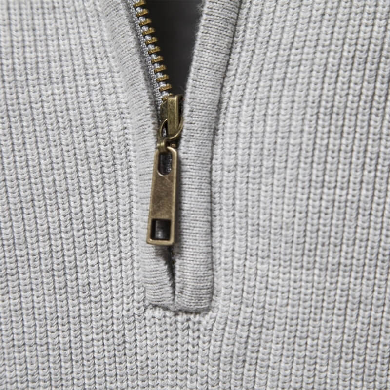 Zip Collar Sweater