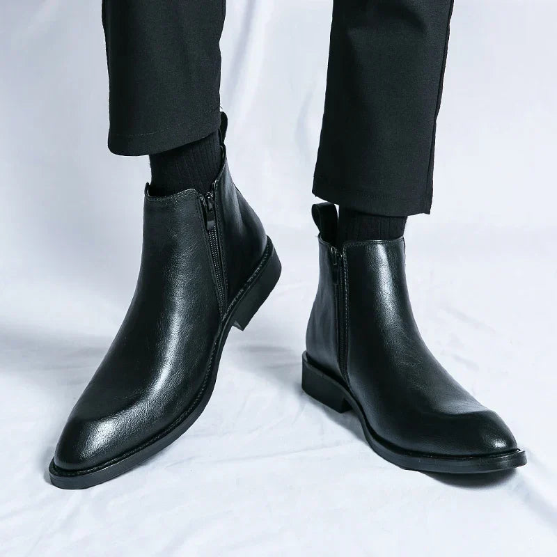 Cooper | Chelsea Boots with Zipper