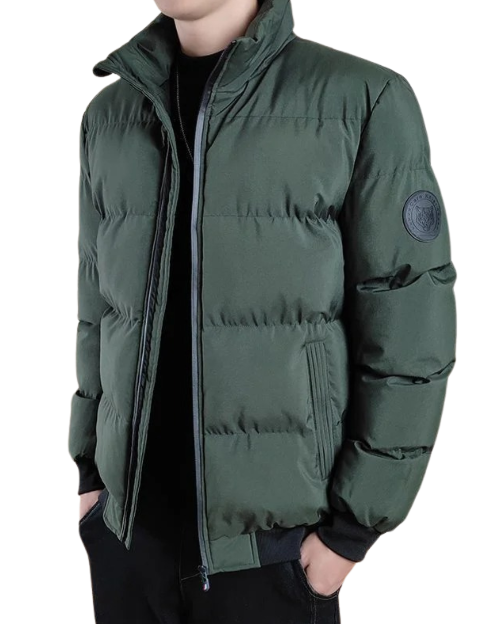 Elegant Windbreaker Jacket for Men