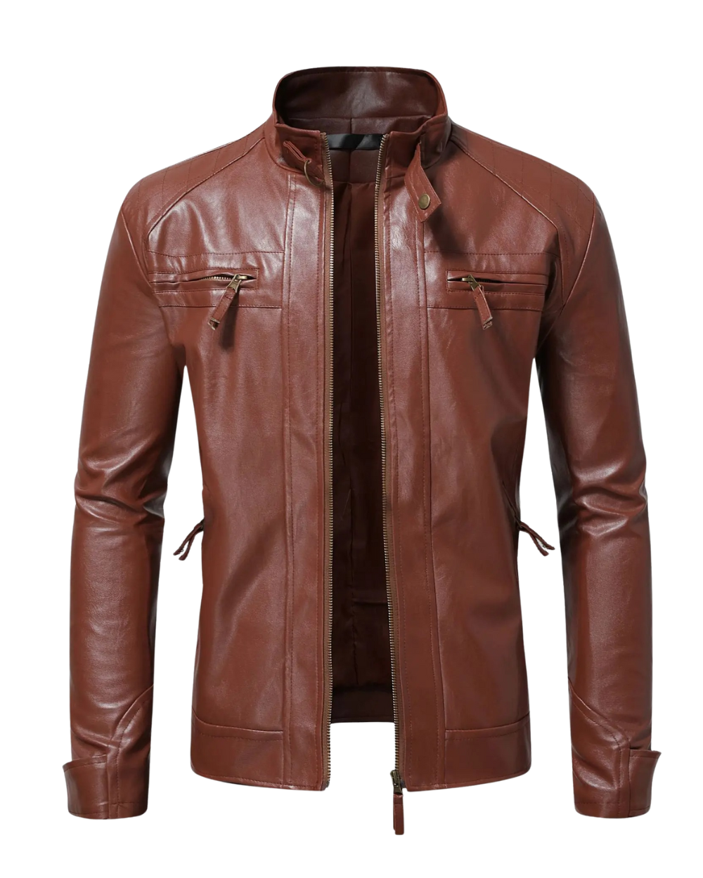 Elegant Leather Jacket for Men
