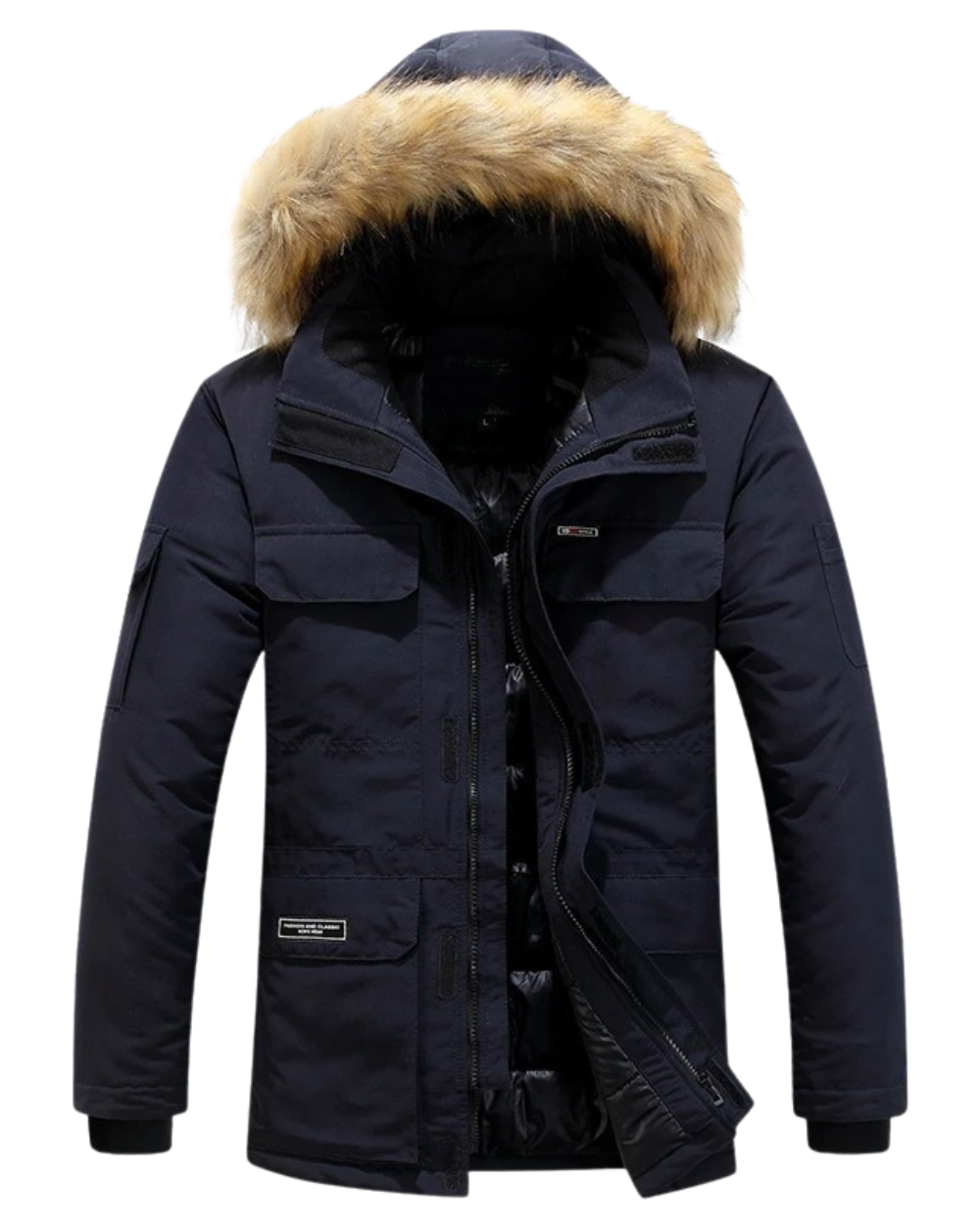 Elegant winter jacket for men