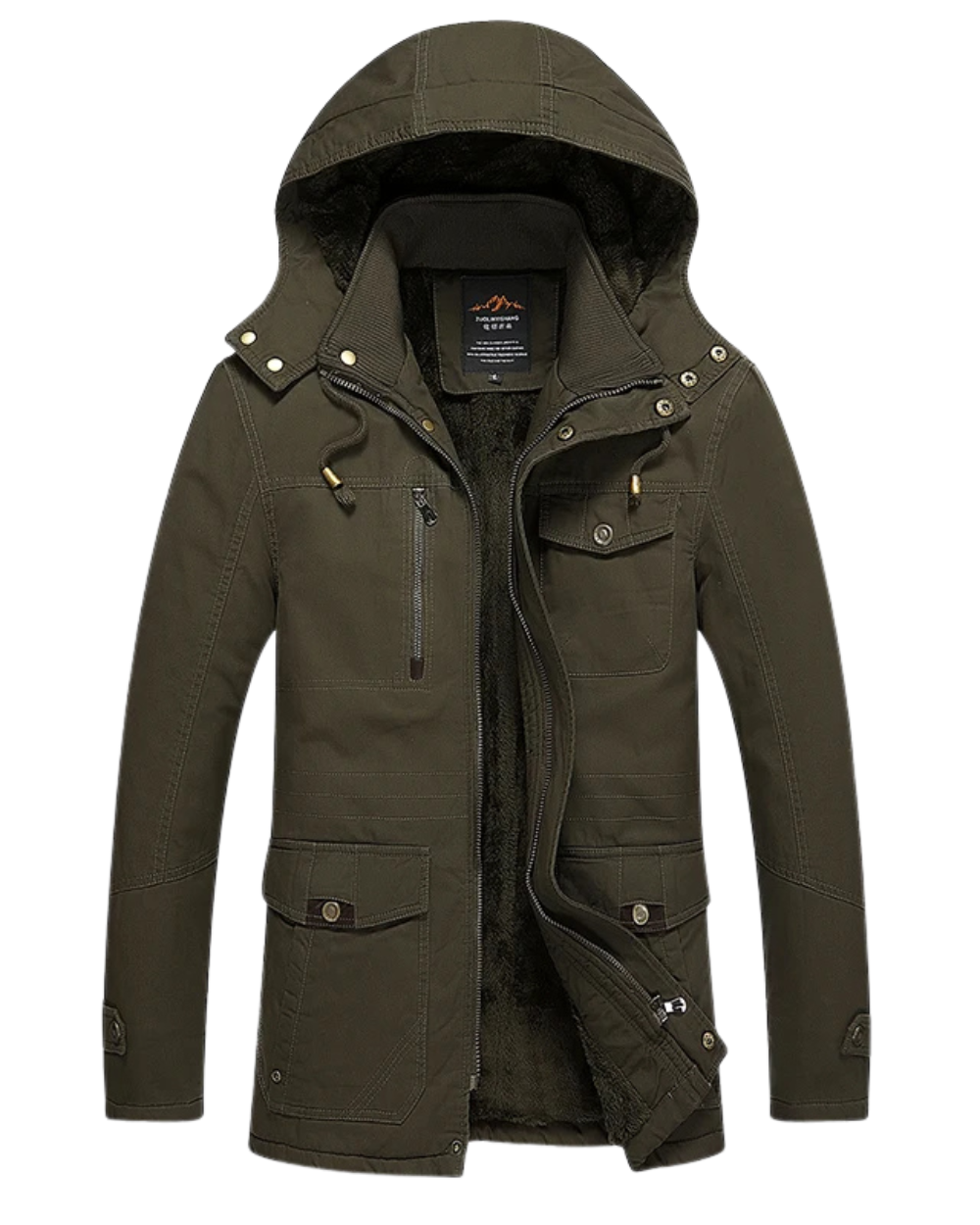 Elegant Padded Cotton Winter Jacket