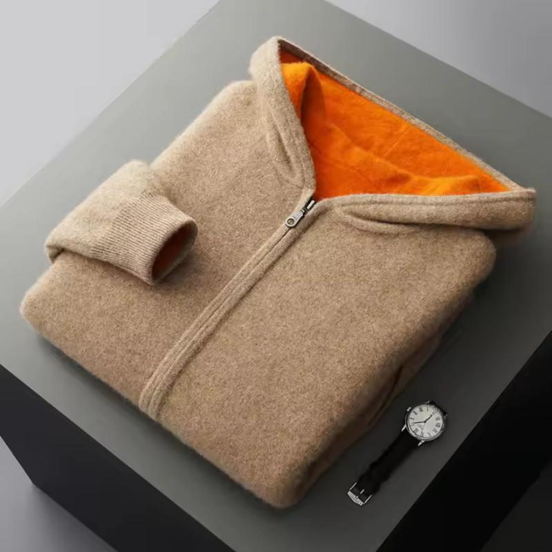 PURE MERINO WOOL HOODIE