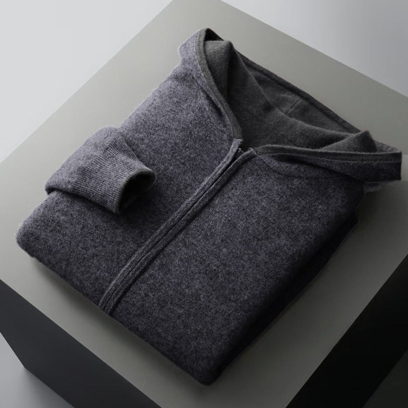 PURE MERINO WOOL HOODIE