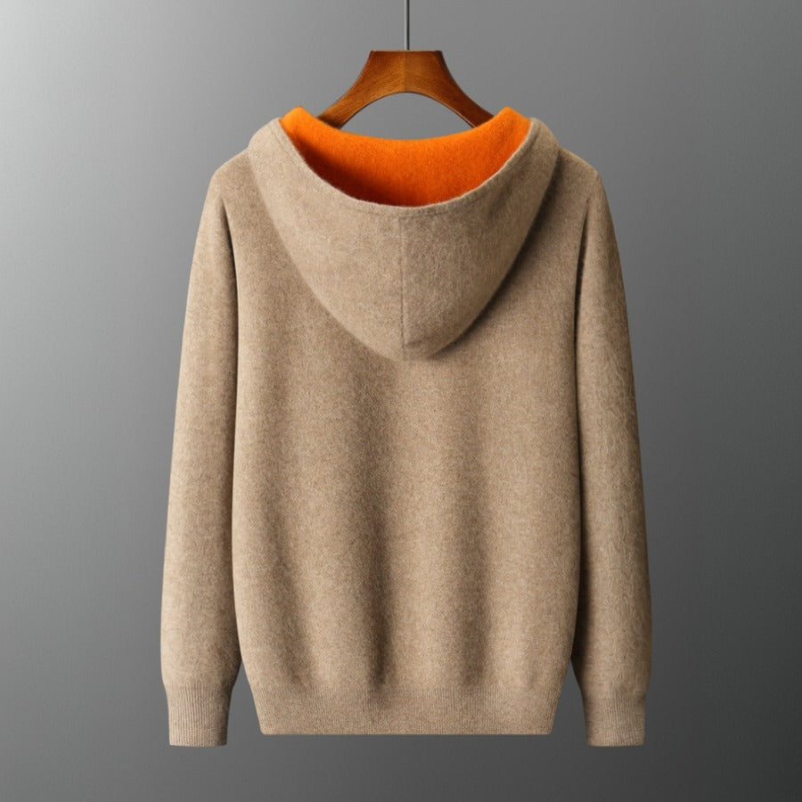 PURE MERINO WOOL HOODIE