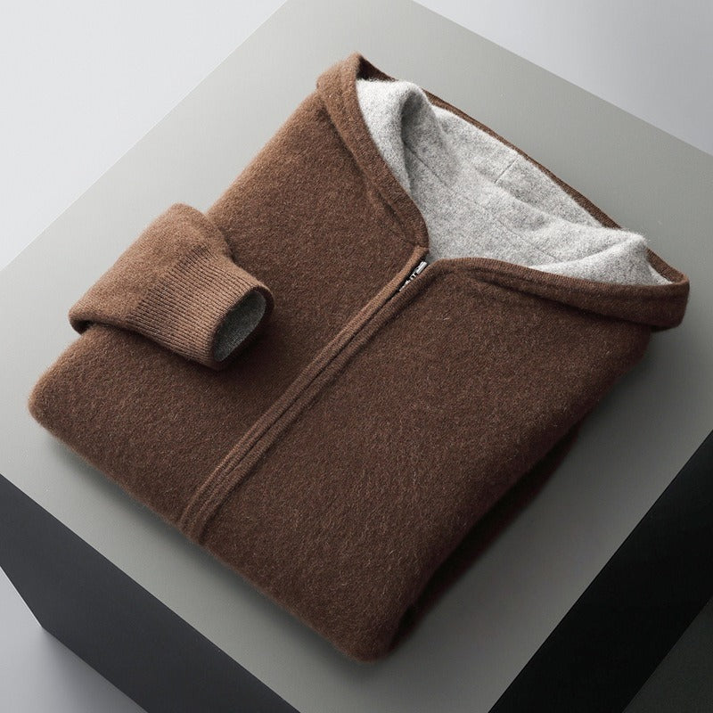 PURE MERINO WOOL HOODIE
