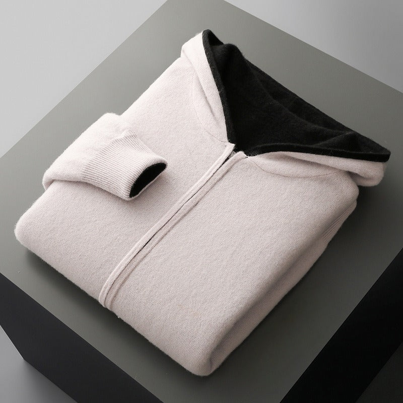 PURE MERINO WOOL HOODIE