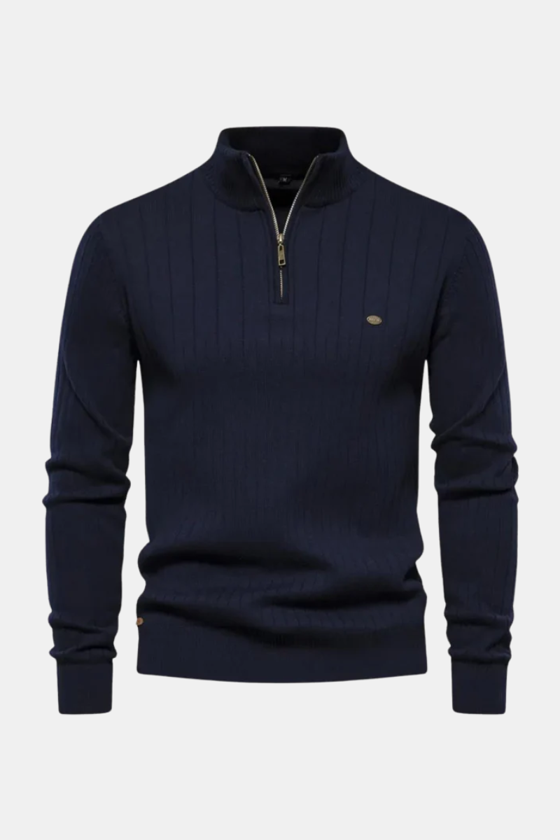 Quarter Zip Sweater