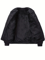 Diamond Quilted Bomber Jacket