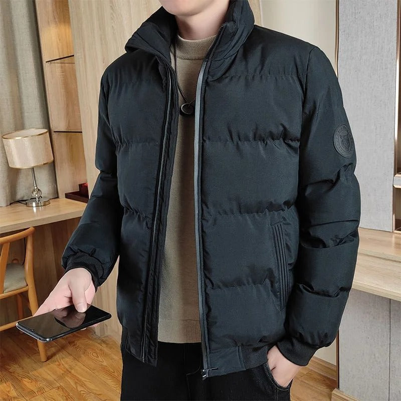 Elegant Windbreaker Jacket for Men
