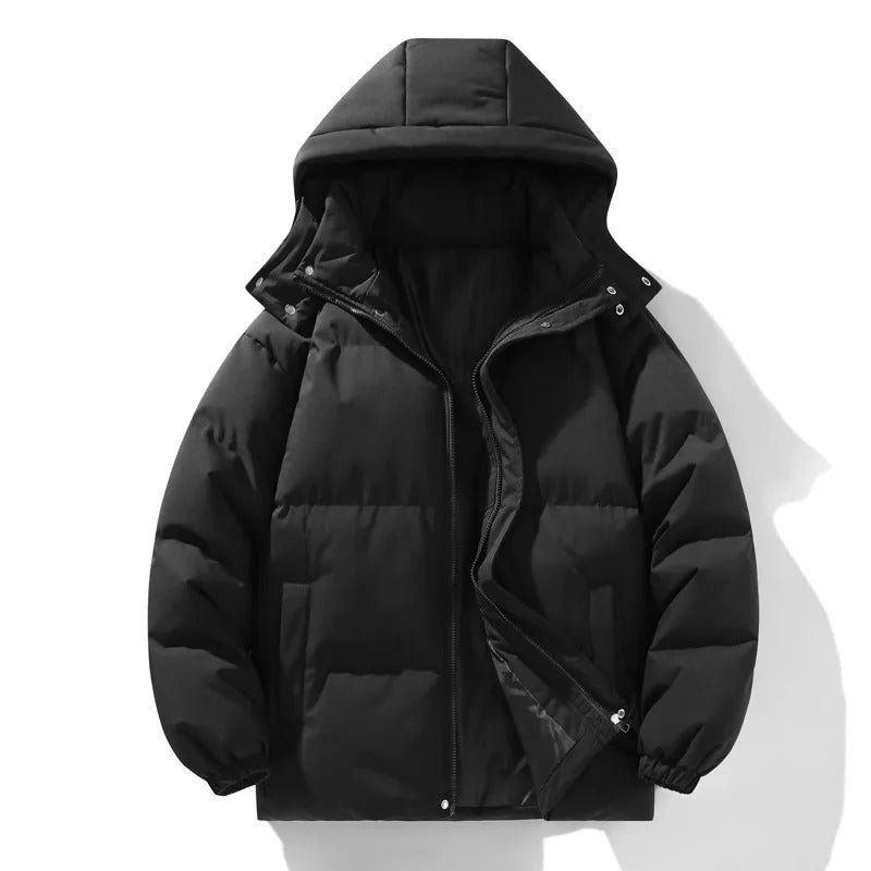 Elegant Hooded Jacket for Men