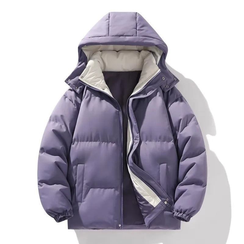 Elegant Hooded Jacket for Men