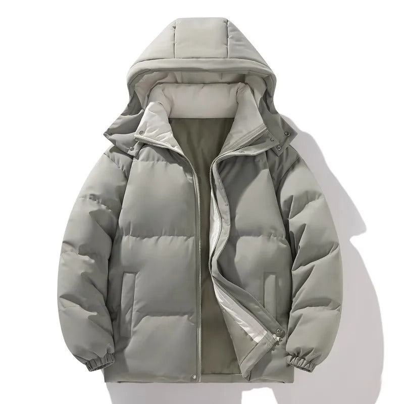 Elegant Hooded Jacket for Men