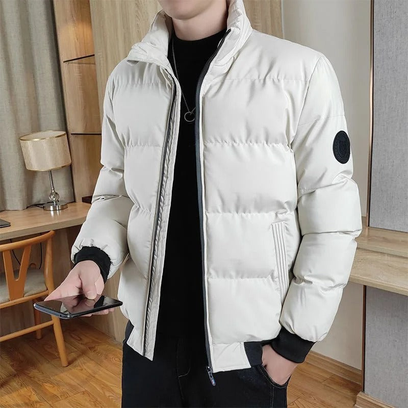 Elegant Windbreaker Jacket for Men