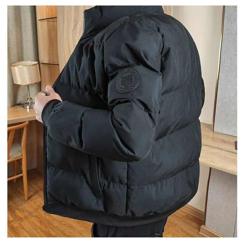 Elegant Windbreaker Jacket for Men