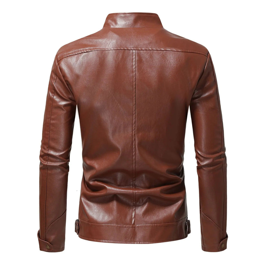 Elegant Leather Jacket for Men