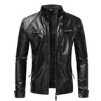 Elegant Leather Jacket for Men