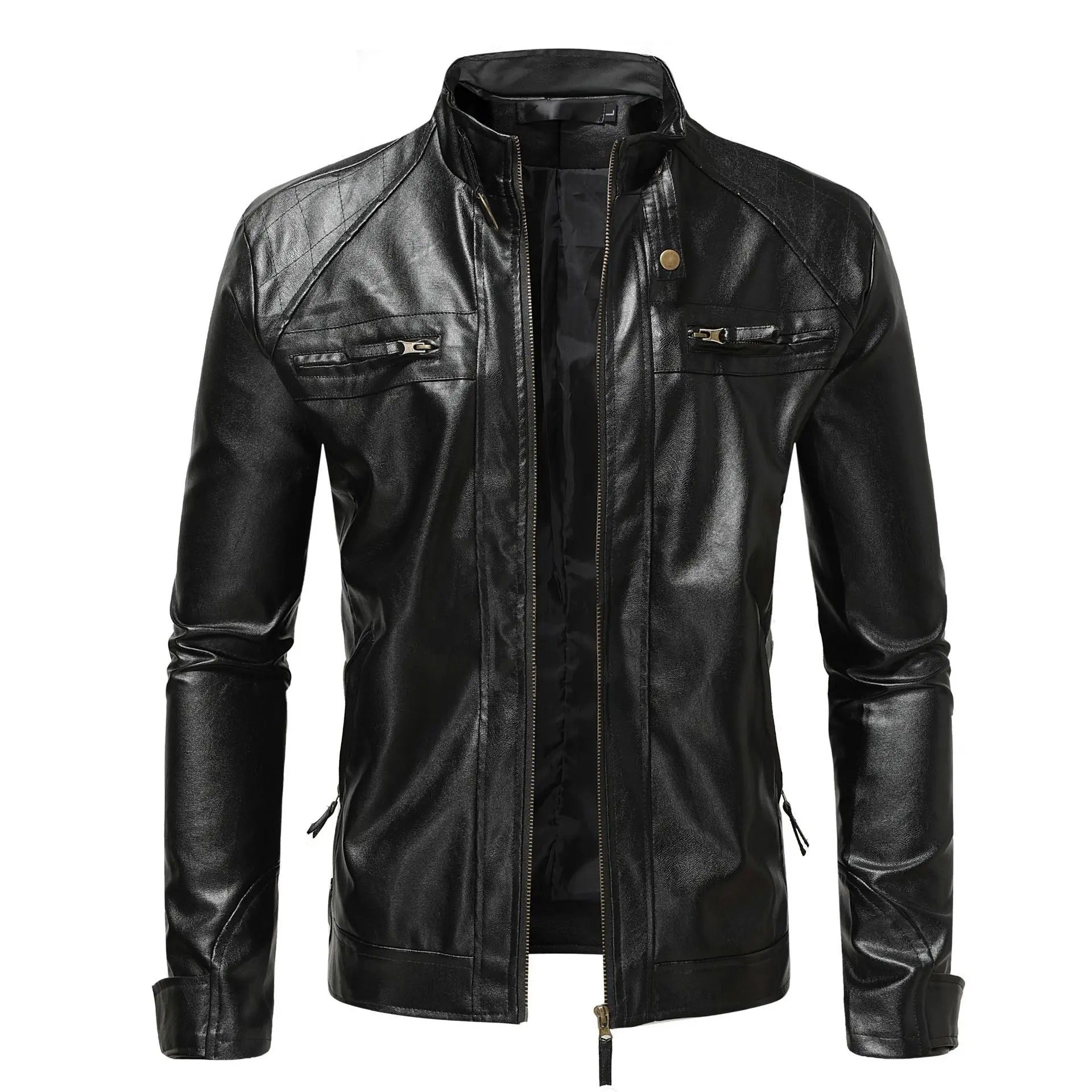 Elegant Leather Jacket for Men