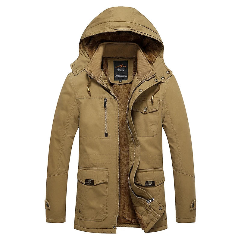 Elegant Padded Cotton Winter Jacket