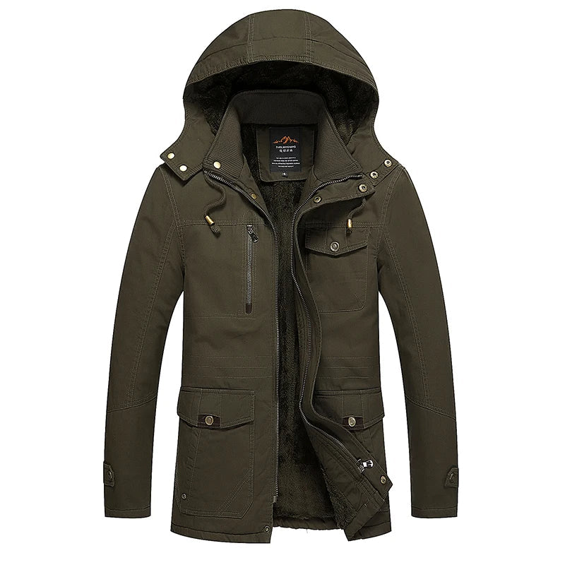 Elegant Padded Cotton Winter Jacket