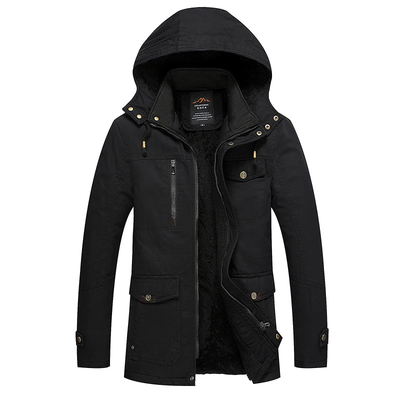 Elegant Padded Cotton Winter Jacket