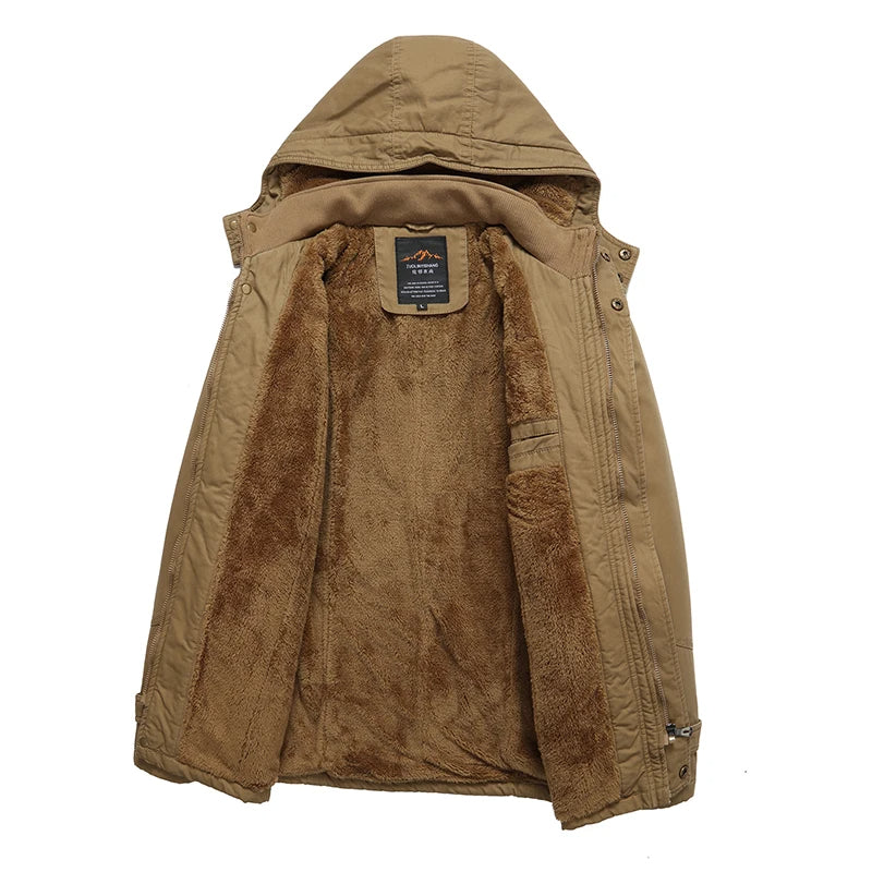 Elegant Padded Cotton Winter Jacket